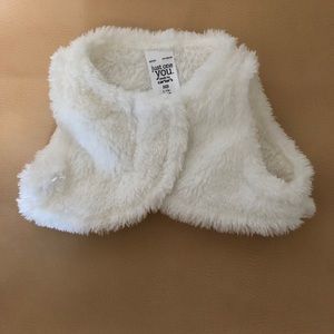 Newborn fur vest